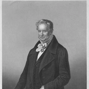 Baron Alexander Von Humboldt, The Great Naturalist, 1850s. Creator: Daniel John Pound