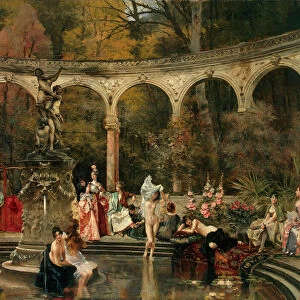 Bathing of Court Ladies in the 18th Century, 1888