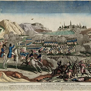 The Battle of Bautzen, 1813. Artist: Anonymous