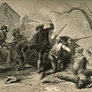 The Battle of Lexington, (1877). Creator: Felix Octavius Carr Darley