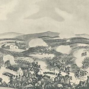 Battle of Quatre Bras, June 16, 1815, 1815 (1909). Artist: Thomas Sutherland