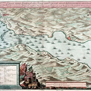 Battle of Vigo Bay, Spain, 12 October 1702