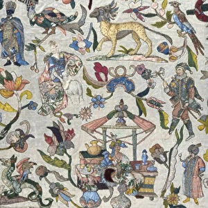 Bedcover, Europe, 1701 / 25. Creator: Unknown