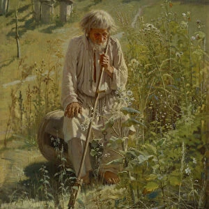 Beekeeper, 1872. Artist: Kramskoi, Ivan Nikolayevich (1837-1887)