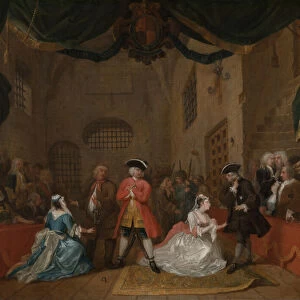 The Beggars Opera, 1729. Creator: William Hogarth