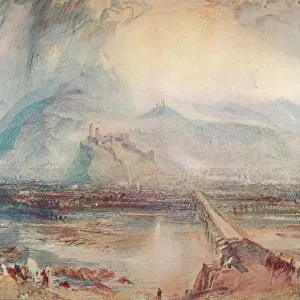Bellinzona: From the Road to Locarno, 1909. Artist: JMW Turner