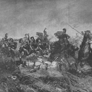 The Black Watch (42nd Royal Highlanders) at Quatre Bras, 1902