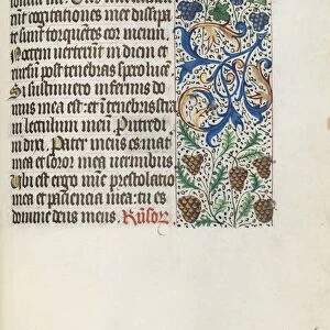 Book of Hours (Use of Rouen): fol. 131r, c. 1470. Creator: Master of the Geneva Latini (French