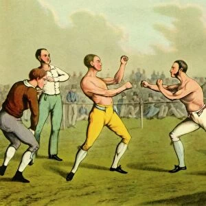 Boxing, early 19th century, (1941). Creator: Henry Thomas Alken