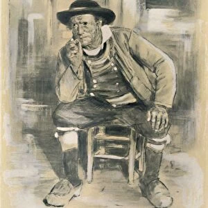 Breton Peasant, 1903. Artist: Mortimer L Menpes