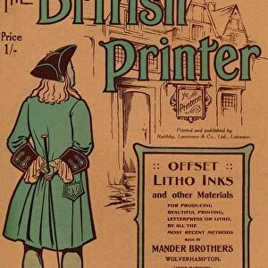 The British Printer Vol. XXX - No. 175 April-May, 1917 cover, 1917. Artist: Mander Brothers