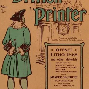 The British Printer Vol. XXX - No. 175 April-May, 1917 cover, 1917. Artist: Mander Brothers