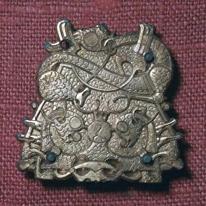 Brooch from a Viking grave