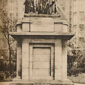 The Burghers of Calais in the Victoria Tower Gardens, c1935. Creator: Joel