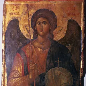 Byzantine icon of the Archangel Michael, 14th century