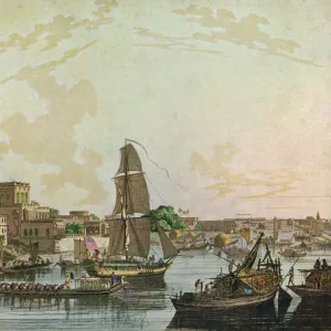 Calcutta, 1788. Artist: Thomas Daniell