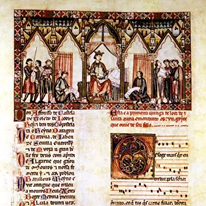Cantigas of Santa Maria Cantiga I, Alfonso X the Wise (1221-1284)