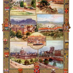 Capitals of the British Empire, 1937. Artist: Charles E Turner