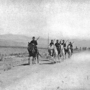 Cavalry Patrol near Erzinjan, c1906-1913, (1915). Creator: Mark Sykes
