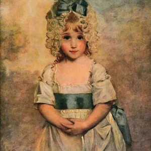 Charlotte Augusta Papendiek all'età di cinque anni, 1788, (1914), Creatore: John Hoppner