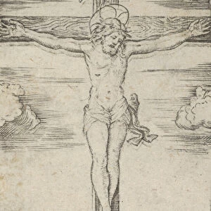 Christ on the cross, from the series Piccoli Santi (Small Saints), ca. 1500-1527