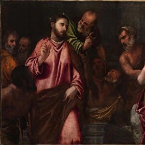 Christ and the Woman Taken in Adultery, c. 1550