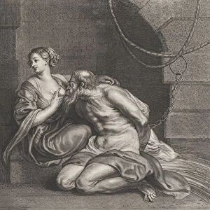 Cimon and Pero, ca. 1650-90. ca. 1650-90. Creator: Alexander Voet