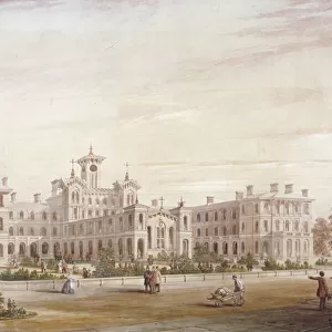City of London Union Workhouse in Bow Road, Poplar, London, 1849