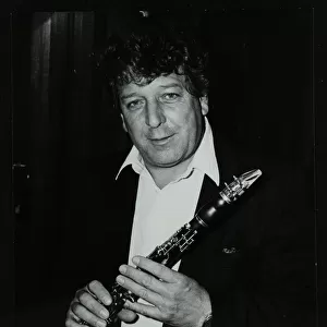 Clarinetist John Denman at the Bass Clef, London, 1985. Artist: Denis Williams