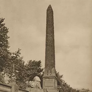 Cleopatras Needle Hewn Fourteen Hundred Years Before The Birth of Cleopatra, c1935