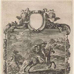 Clovis and Clotilda, c. 1657. Creator: Stefano della Bella