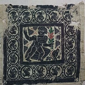 A Coptic textile from Egypt, 3rd century