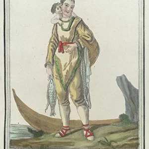 Costumes de Différents Pays, Groenlandaise, c1797. Creators: Jacques Grasset de Saint-Sauveur, LF Labrousse