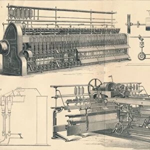 Cotton-Spinning, c19th century