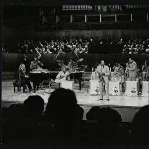 The Count Basie Orchestra performing at the Royal Festival Hall, London, 18 July 1980