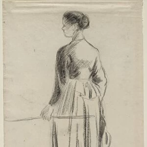 The Cowherdess, Eragny, 1886. Creator: Camille Pissarro (French, 1830-1903)