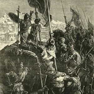 The Crusaders Before Jerusalem, (1099), 1890. Creator: Unknown