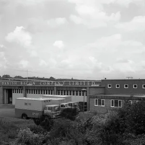 Danish Bacon Company distribution depot, Kilnhurst, South Yorkshire, 1963. Artist