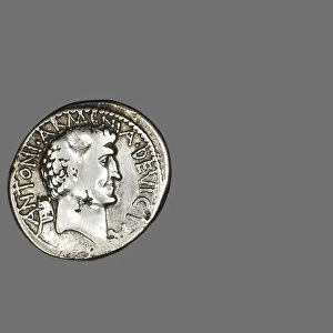 Denarius (Coin) Portraying Mark Antony and Queen Cleopatra VII, 37-33 BCE