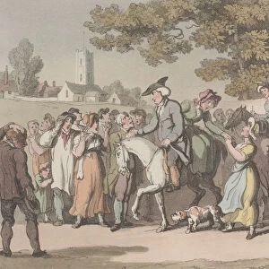 The Departure from Wakefield, from The Vicar of Wakefield, May 1, 1817
