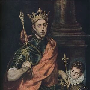 Der Heilige Ludwig, (Saint Louis), c1585 - 1590, (1938). Artist: El Greco