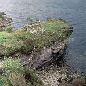 Dun Gruigaig, a promontory fort on the Isle of Skye
