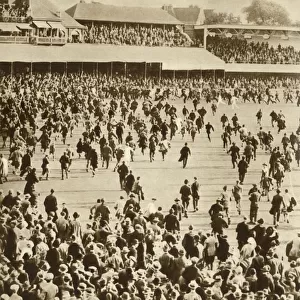 England wins The Ashes against Australia, Oval Cricket Ground, London, 1926, (1935)