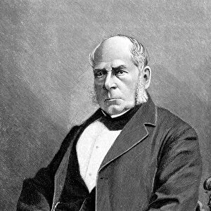 English engineer and inventor Sir Henry Bessemer (1813-1898). Artist: Anonymous