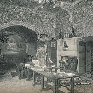 The Entrance Hall of Stanmore Hall, c1891