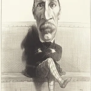 Print of French Politician Eus Isidore Buvignier Print of French Politician Eus Isidore Buvignier