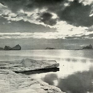 The Falling of the Long Polar Night, c1910–1913, (1913). Artist: Herbert Ponting