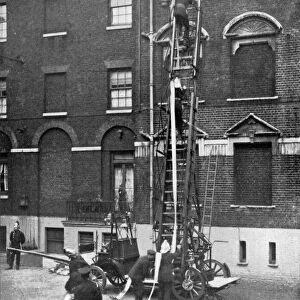 Fire engine, late 19th century