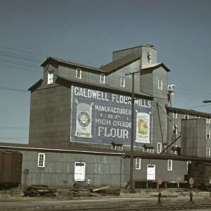 Flour mill, Caldwell, Idaho, 1941. Creator: Russell Lee