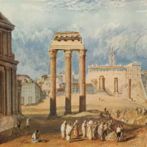 Forum Romanum, 1818. Artist: JMW Turner